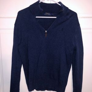 Polo Quarter Zip Sweater